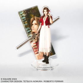 Final Fantasy VII Rebirth - Figurine plate acrylique stand Aerith Gainsborough