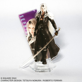 Final Fantasy VII Rebirth - Figurine plate acrylique stand Sephiroth