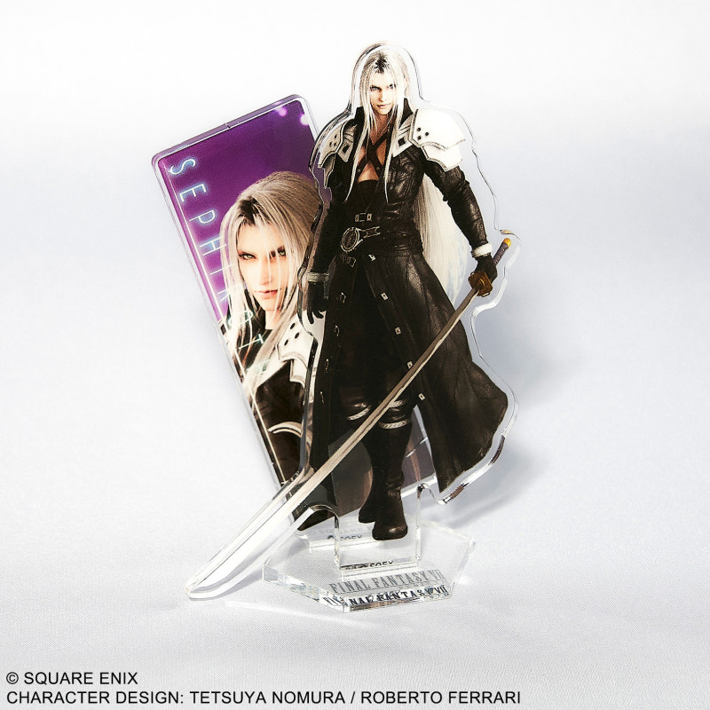 Final Fantasy VII Rebirth - Figurine plate acrylique stand Sephiroth