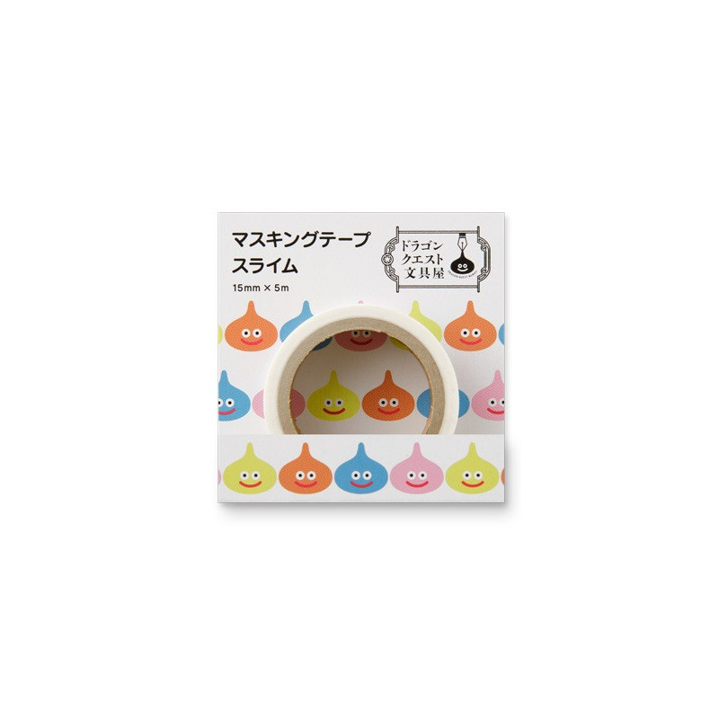 Dragon Quest - Washi Tape Motif Slimes colorés