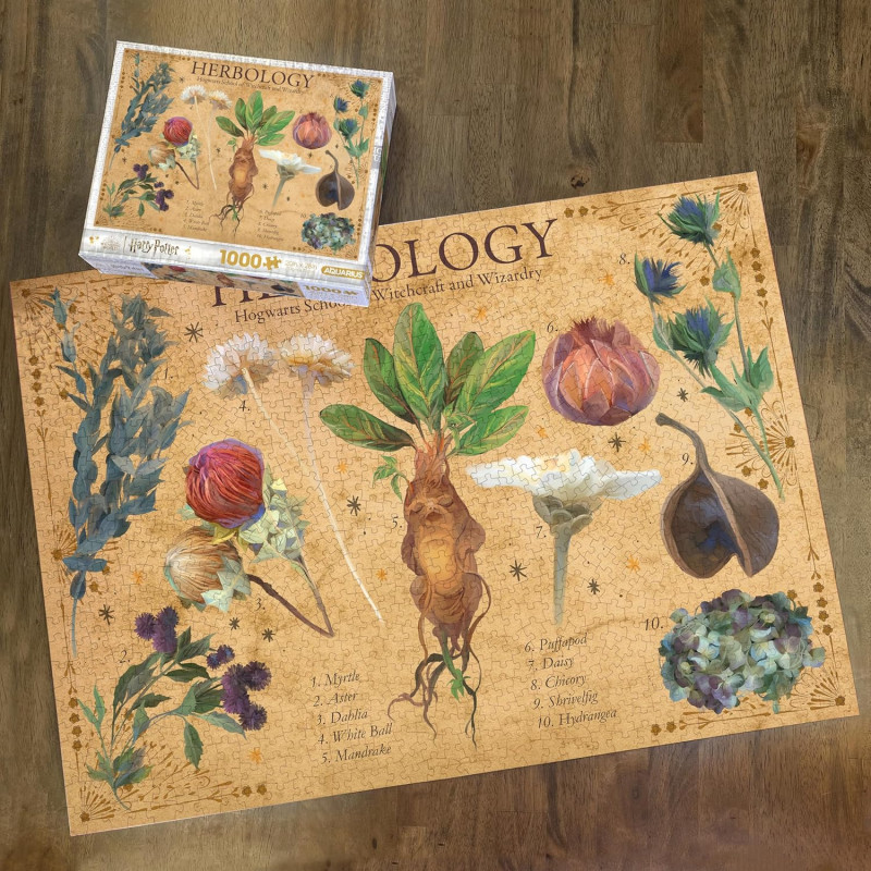 Harry Potter - Puzzle 1000 pièces Herbology