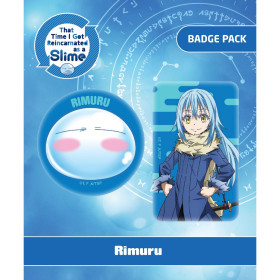 Moi, quand je me réincarne en Slime - Set 2 badges Rimuru
