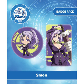Moi, quand je me réincarne en Slime - Set 2 badges Shion