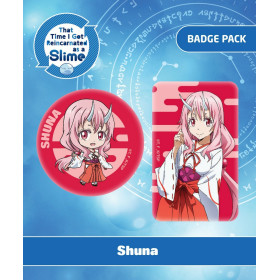 Moi, quand je me réincarne en Slime - Set 2 badges Shuna
