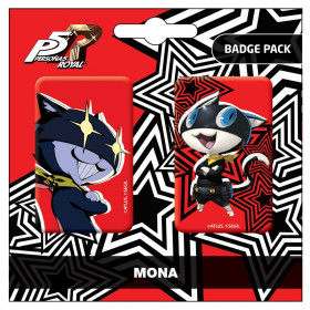 Persona 5: Royal - Set de 2 pins Mona Morgana