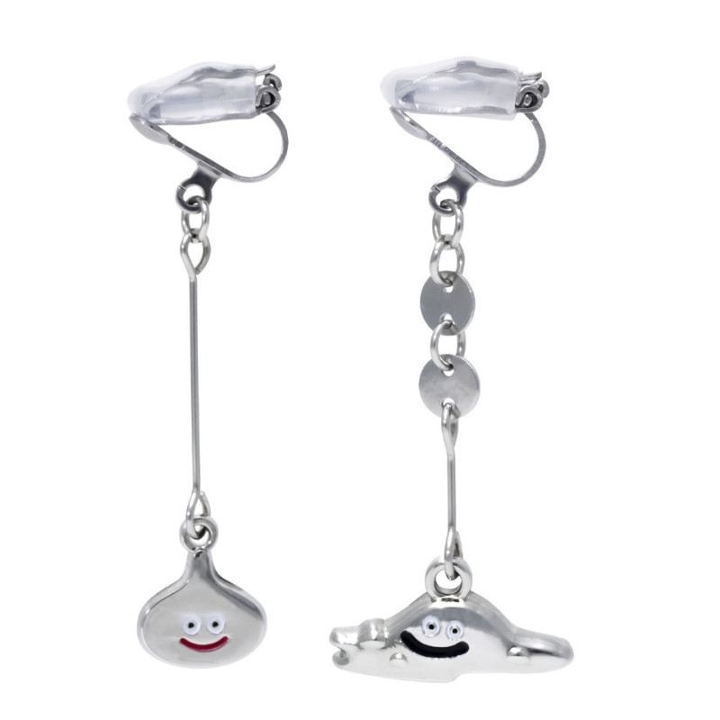 Dragon Quest - Paire de boucles d'oreilles Metal Slimes