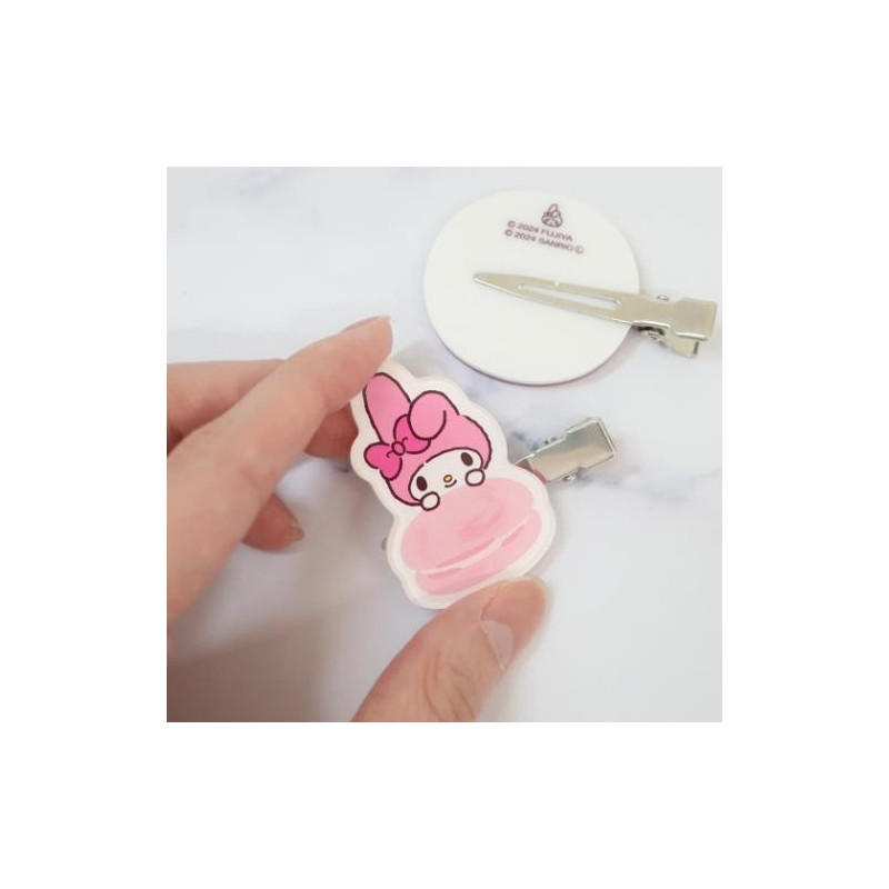 Sanrio - Barrettes pinces Macaron Series : My Melody