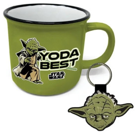 Star WArs - Set Mug + Porte-clé Yoda
