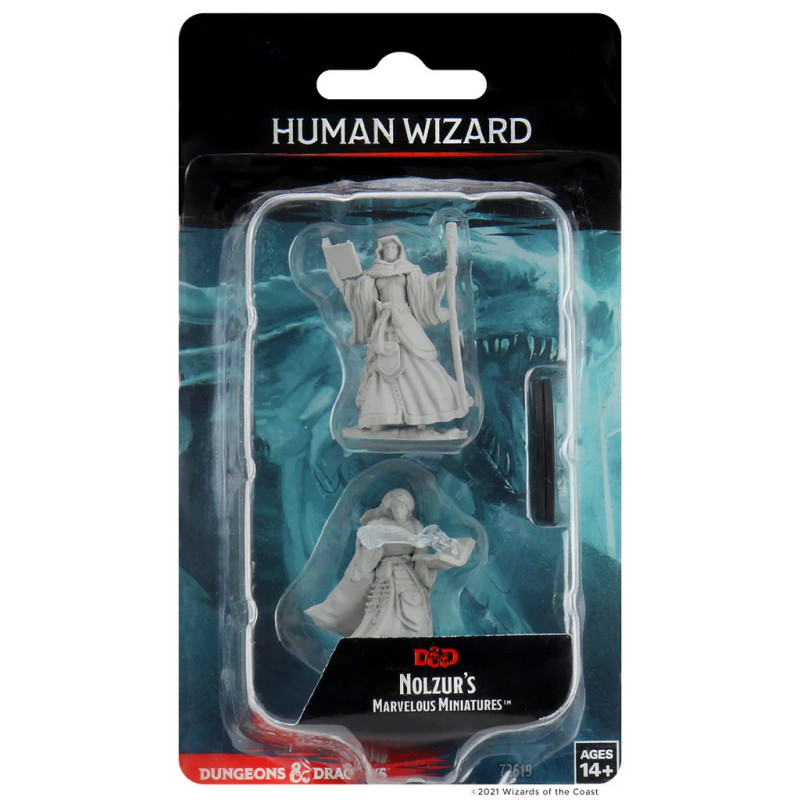 Dungeons & Dragons: Nolzur’s Marvelous - Figurines miniatures à peindre Female Human Wizard