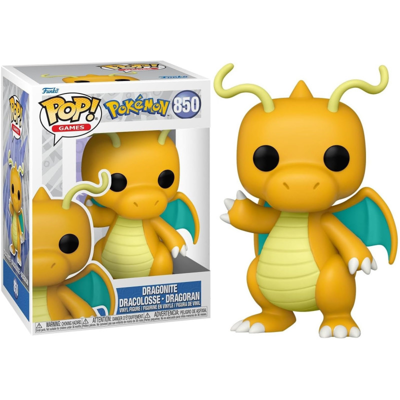 JUILLET 2024 : Pokemon - Pop! - Dragonite (Dracolosse) n°850