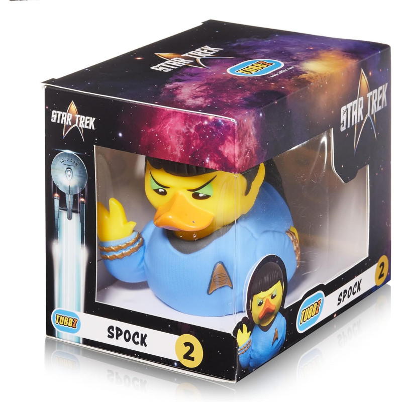 Star Trek - Figurine canard TUBBZ Spock 10 cm