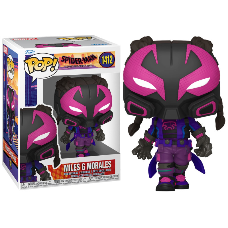 Spider-Man: Across the Spider-verse - Pop! Miles G. Morales Prowler n°1412