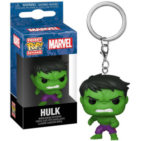 Marvel - Pop! Pocket New Classics - Porte-clé Hulk