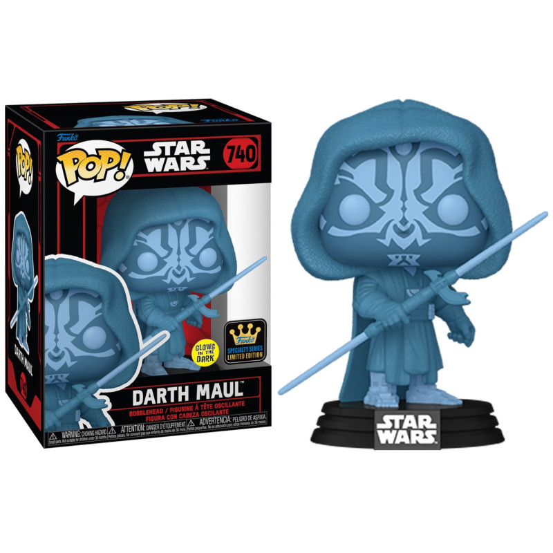 Star Wars - Pop! Dark Side - Holo Darth Maul GITD n°740