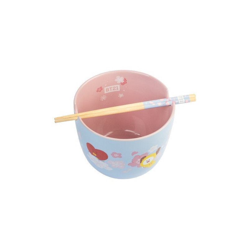 BT21 - Bol à ramen avec baguettes