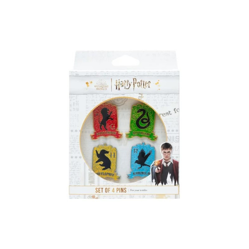 Harry Potter - Pack de pins 4 Maisons