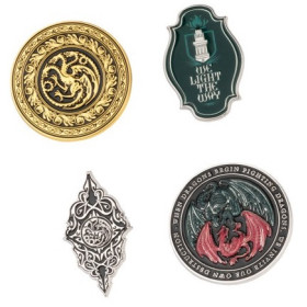 Game of Thrones : House of the Dragon - Set de 4 pins