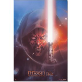 Star Wars - Grand poster Episode I Darth Maul (61 x 91,5 cm)