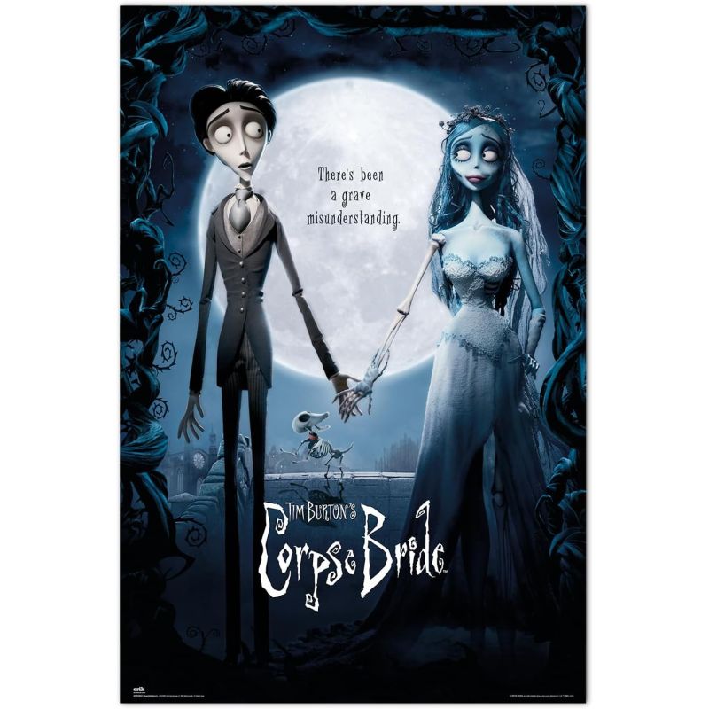 Corpse Bride (Les Noces Funèbres) - Grand poster Victor & Emily (61 x 91,5 cm)