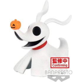 Nightmare Before Christmas - Figurine Fluffy Puffy Zero (8 cm)