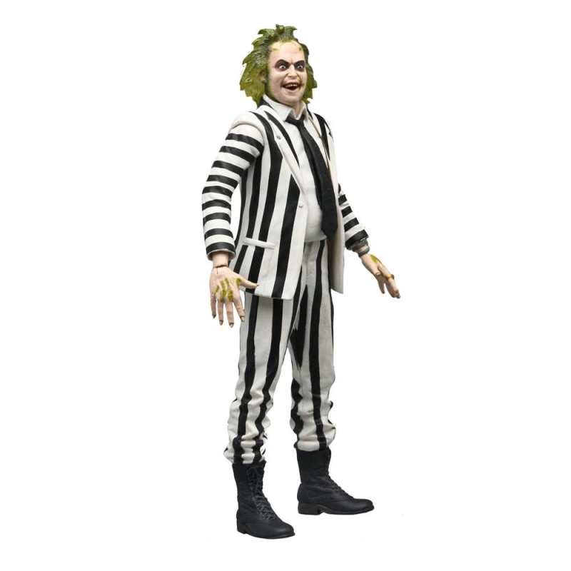 MARS 2025 : Beetlejuice (1988) - Figurine Beetlejuice Black and White Striped Suit 18 cm