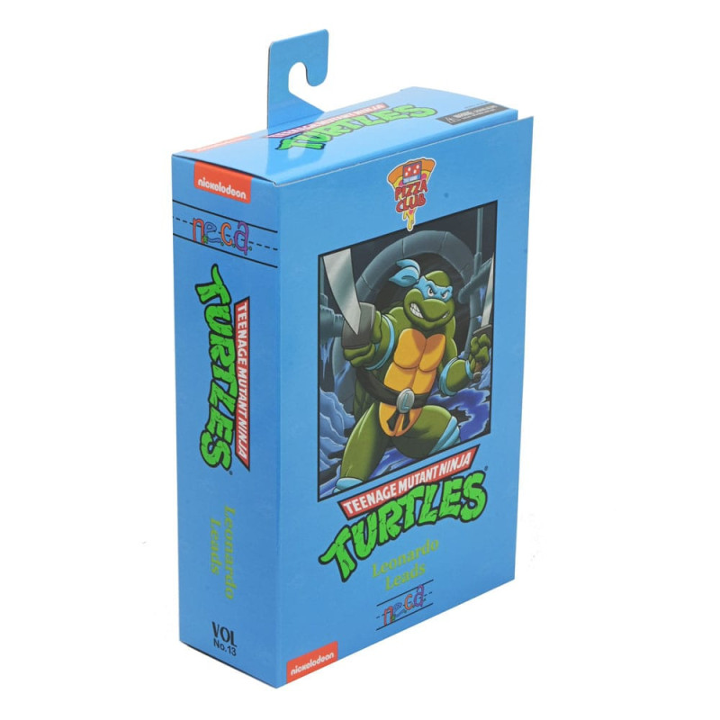 Tortues Ninja (Cartoon) - TMNT - Figurine Ultimate Leonardo VHS 18 cm