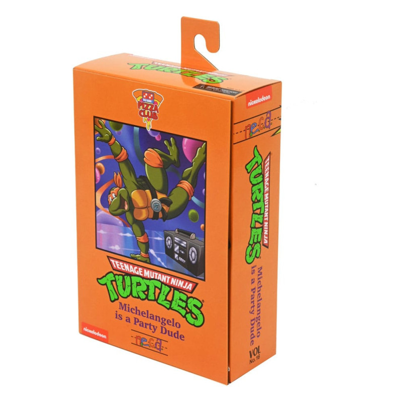 DÉCEMBRE 2024 : Tortues Ninja (Cartoon) - TMNT - Figurine Ultimate Michelangelo VHS 18 cm