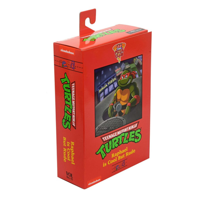 DÉCEMBRE 2024 : Tortues Ninja (Cartoon) - TMNT - Figurine Ultimate Raphael VHS 18 cm