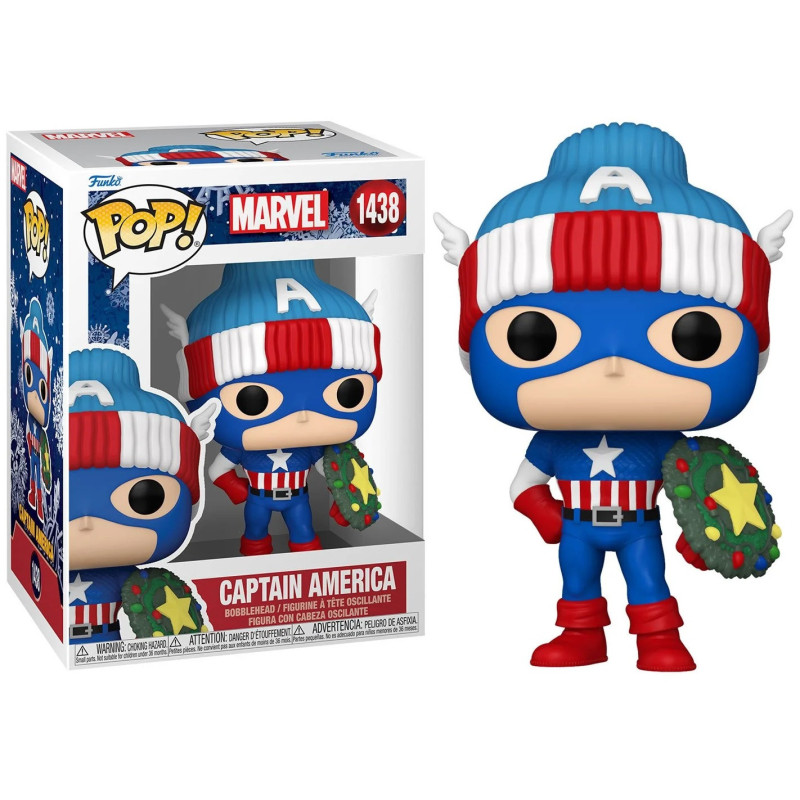 Marvel - Pop! Holiday - Captain America  n°1438