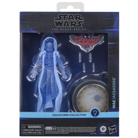 Star Wars : The Acolyte - Black Series 6" Holocomm Collection : Mae Assassin