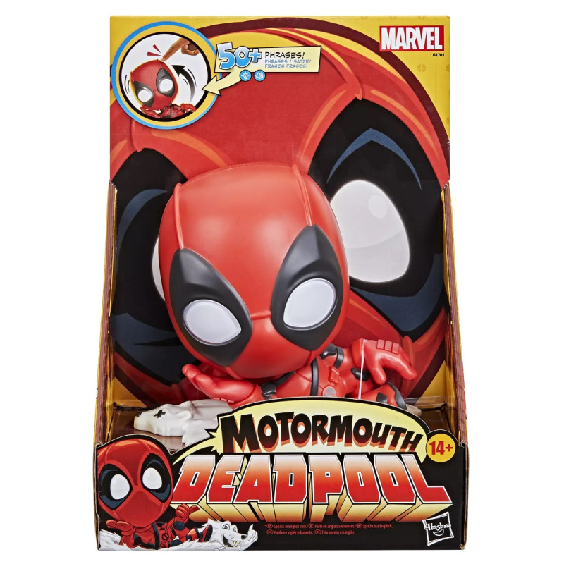 NOVEMBRE 2024 : Marvel - Figurine Deadpool Motor Mouth 12 cm (Version Anglaise)