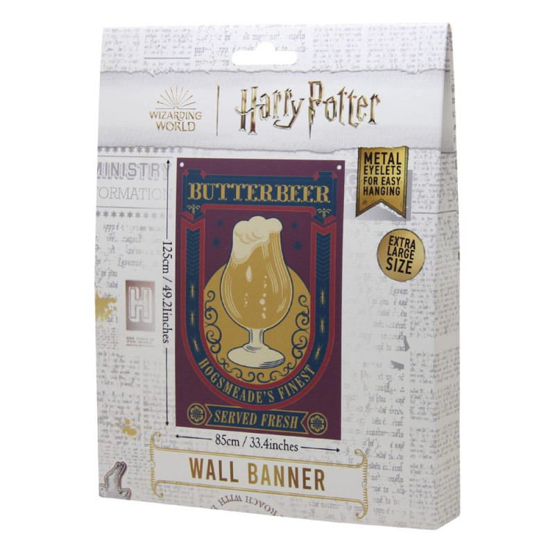 DÉCEMBRE 2024 : Harry Potter - Bannière murale Butterbeer