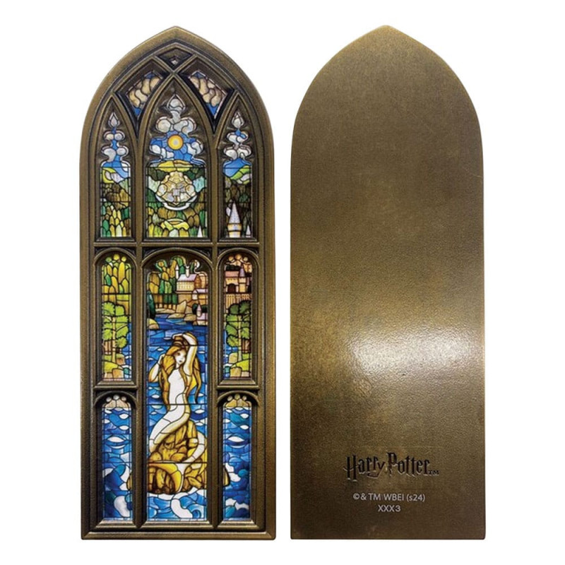 DÉCEMBRE 2024 : Harry Potter - Lingot plaque Mermaid Stained Glass Window 2005 exemplaires