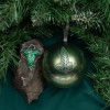 Lord of the Rings - Boule décoration sapin avec Broche Lorien Leaf