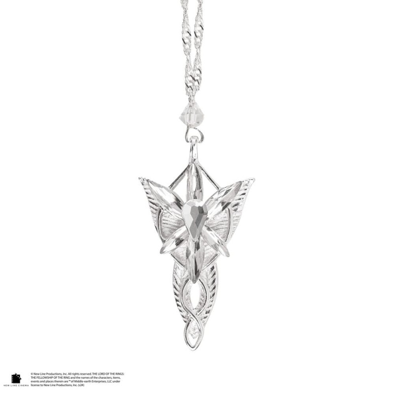 Lord of the Rings - Boule décoration sapin avec collier Evenstar Arwen