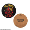 Stranger Things - Set de 4 sous-verres Hellfire Club