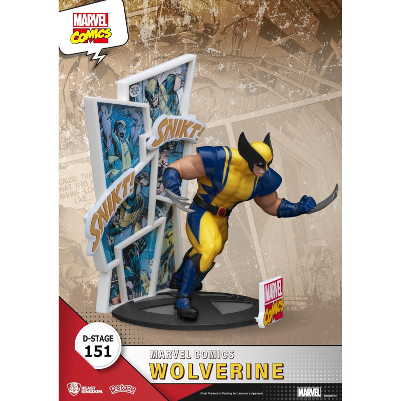 Marvel - Figurine diorama D-Stage Wolverine 16 cm