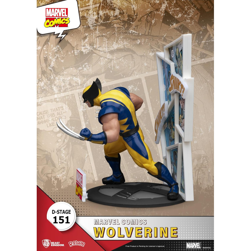 Marvel - Figurine diorama D-Stage Wolverine 16 cm