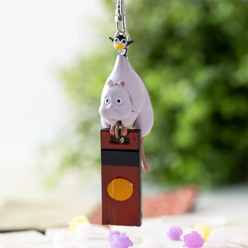 Spirited Away (Chihiro) - Porte-clé Boh Nezumi & oiseau