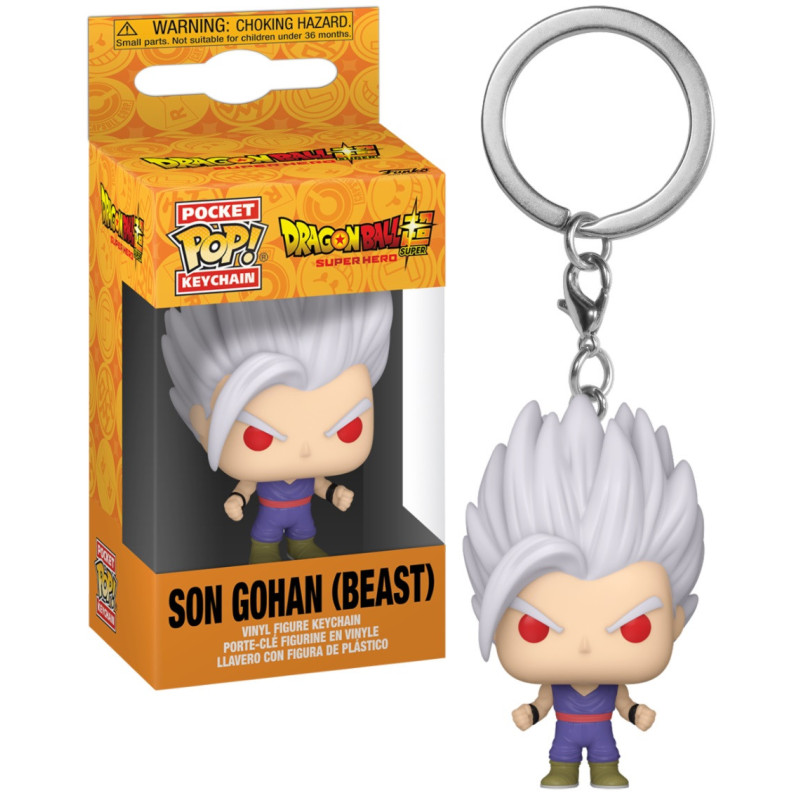 Dragon Ball Super: Super Hero - Pop! Pocket - Porte-clé Gohan Beast