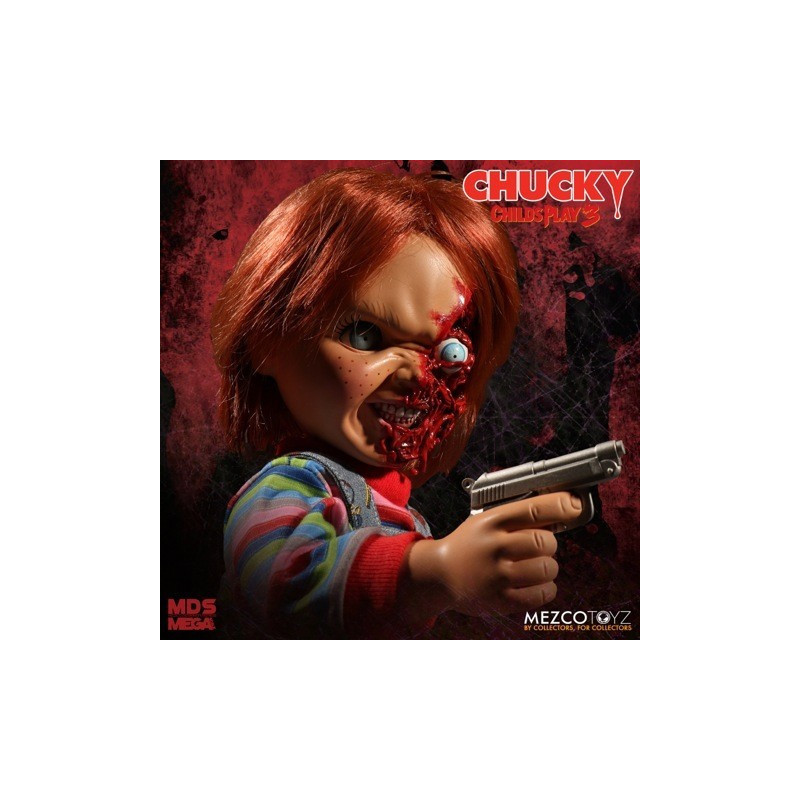 MAI 2025 : Child's Play 3 - Figurine Mega Talking Pizza Face Chucky