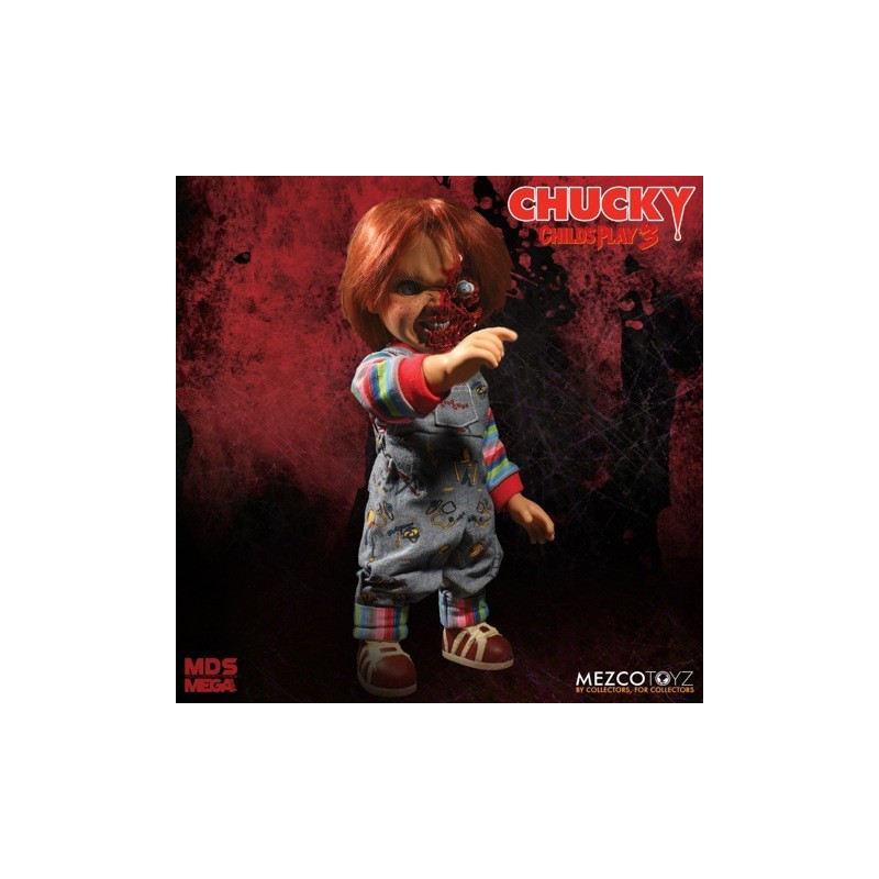 MAI 2025 : Child's Play 3 - Figurine Mega Talking Pizza Face Chucky