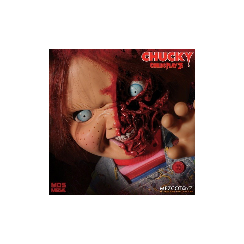 MAI 2025 : Child's Play 3 - Figurine Mega Talking Pizza Face Chucky