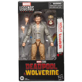 Marvel Legends - Deadpool & Wolverine - Figurine Headpool with Logan