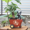 Kiki la petite Sorcière - Petit pot Jiji Red Cart