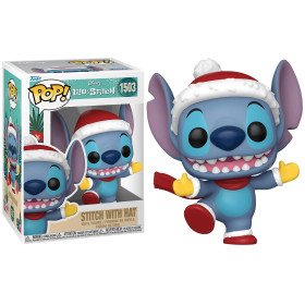 Disney - Pop! - Holiday Stitch with Hat n°1503