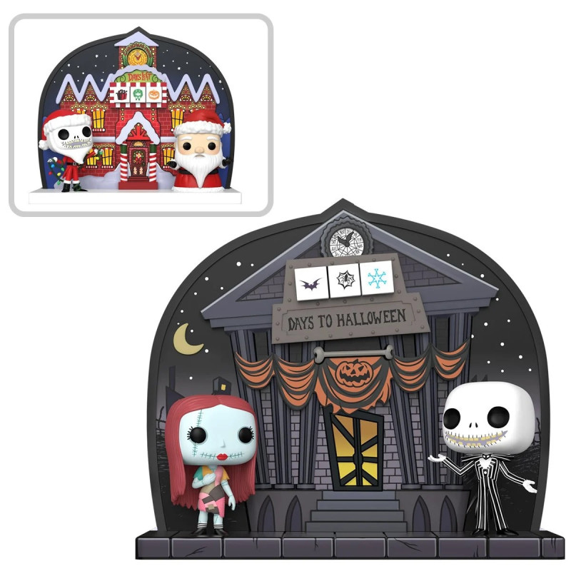 OCTOBRE 2024 : Nightmare Before Christmas - Pop! - Calendrier compte à rebours Double-Face