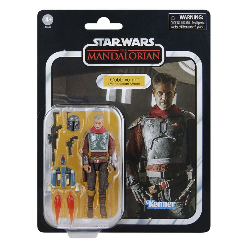 Star Wars : The Mandalorian - The Vintage Collection - Figurine Cobb Vanth (Mandalorian Armor) 10 cm