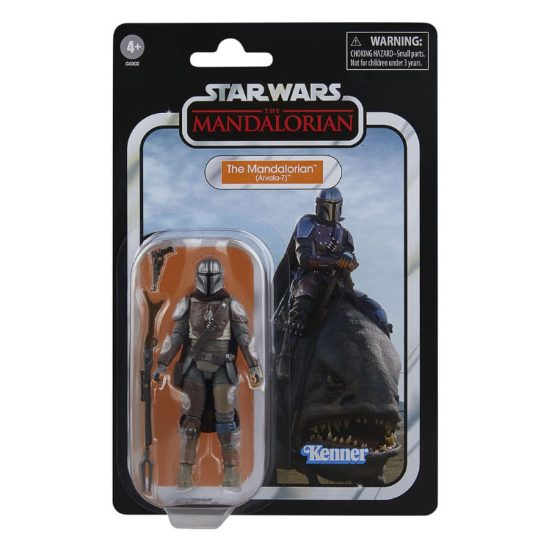 Star Wars : The Mandalorian - The Vintage Collection - Figurines Blurrg & The Mandalorian 10 cm