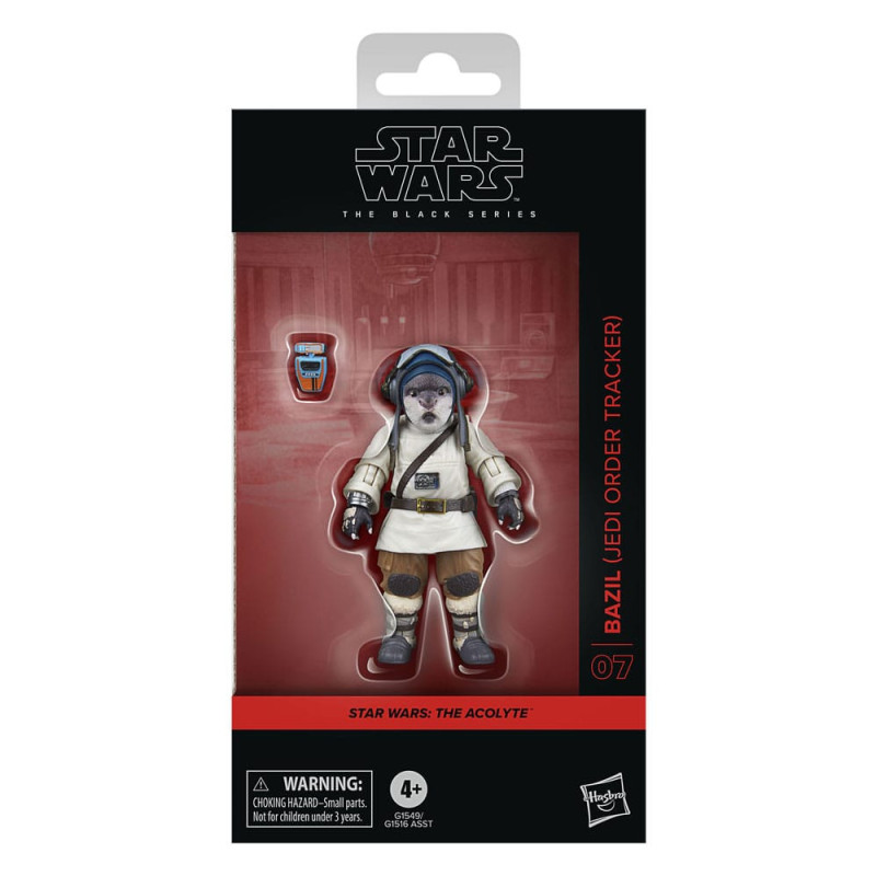 Star Wars : The Acolyte - The Black Series - Figurine Bazil (Jedi Order Tracker) 10 cm